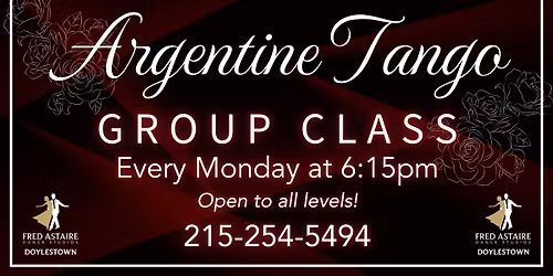 Argentine Tango Group Classes
