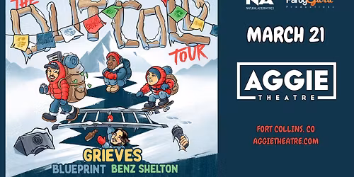 Grieves w\/ Blueprint, Benz Shelton | Aggie Theatre | Presented by Natural Alternatives