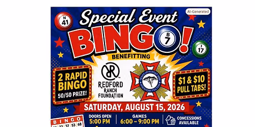 SPECIAL BINGO EVENT
