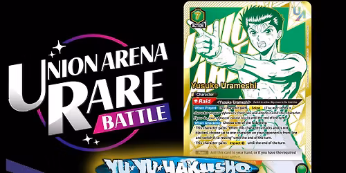 Union Arena YuYu Hakusho: Ghost Files Rare Battle Charity Event