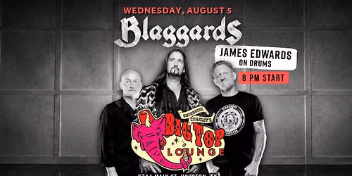 Blaggards at the Big Top - James Edwards on drums!