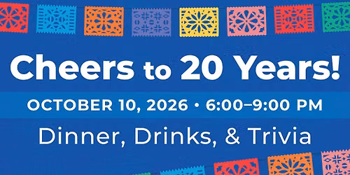 Cheers to 20 Years Celebration