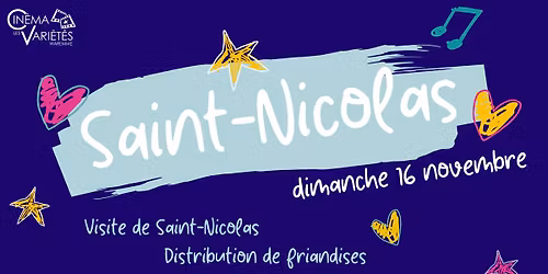 Saint-Nicolas arrive au cinéma !