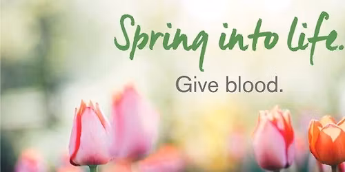 Spring Blood Drive at Rhoads \ud83c\udf37