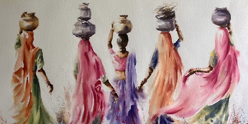 Watercolour Painting Workshop INDIAN SUMMER