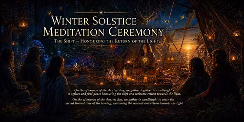 Winter Solstice Meditation Ceremony: The Shift towards the Light