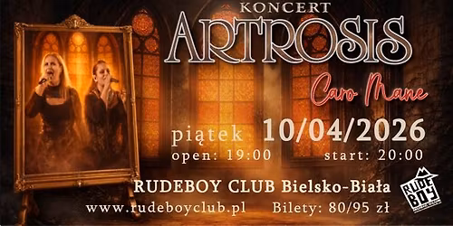 ARTROSIS + Caro Mane w RUDEBOY CLUB Bielsko-Bia\u0142a