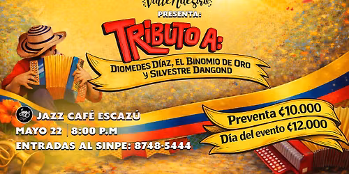 Tributo a Diomedes D\u00edaz, Binomio de Oro y Silvestre Dangond