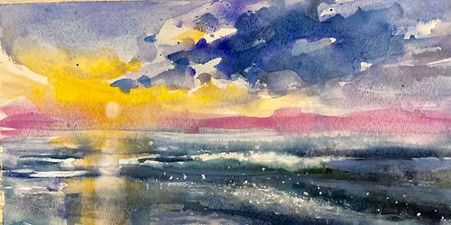 Balatongy\u00f6r\u00f6k, akvarell workshop 2026 m\u00e1jus 16-17.