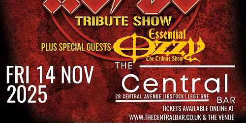 Nearly DC Band plus Essential Ozzy live @ Central Bar, Ibstock