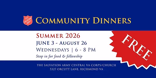 2026 Community Dinners