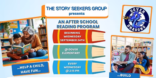 Dover Elementary After School Reading Program - Volunteer Today