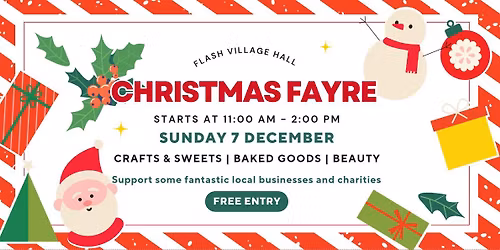 Flash Village Hall Christmas Fayre 2025