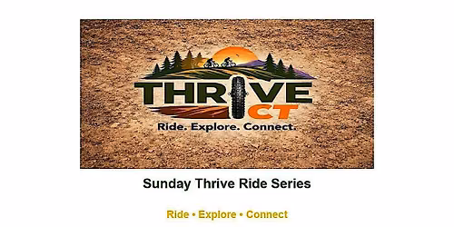 THRIVE CT-Sunday Morning Group Ride Series-Preserve