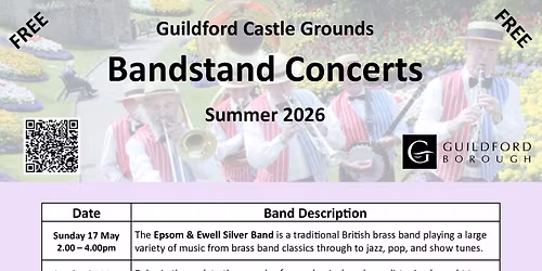 The TR5's at Guildford Castle Grounds Bandstand