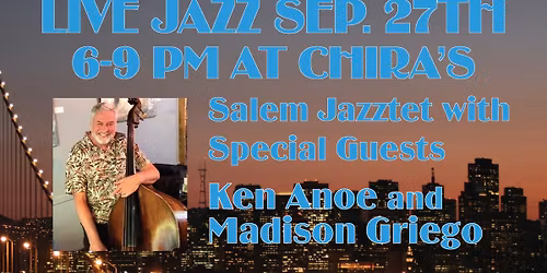 Weekend Jazz at Chira's Restaurant