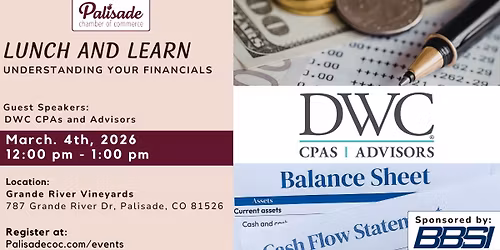 Lunch & Learn: Understanding Your Financials