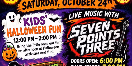 Halloween Party With Live Music. OPEN TO THE PUBLIC!!!