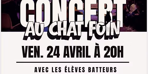 Concert au Chat Foin 