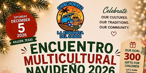 Encuentro Multicultural Navide\u00f1o 2026, 1era edici\u00f3n.