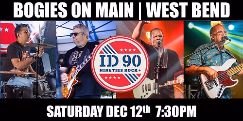 ID90 LIVE at Bogie's On Main | West Bend