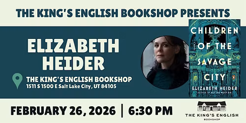 Elizabeth Heider | Children of the Savage City