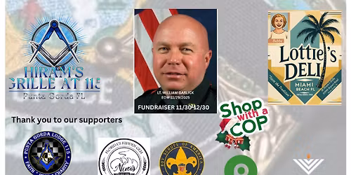 Breakfast Buffet Fundraiser in honor of Lt. William Garlick