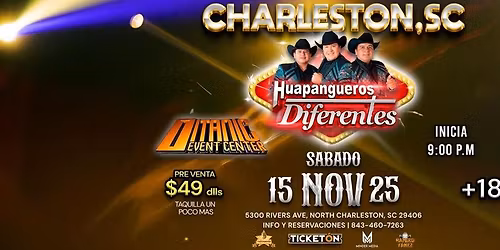 HUAPANGUEROS DIFERENTES EN NORTH CHARLESTON