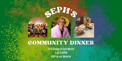 Seph's Community Dinner - Pride Month Edition
