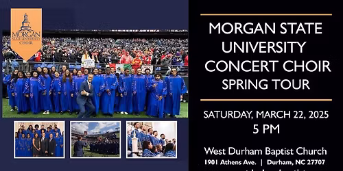 Morgan State University Choir - Spring Concert at Murphy Fine Arts Center