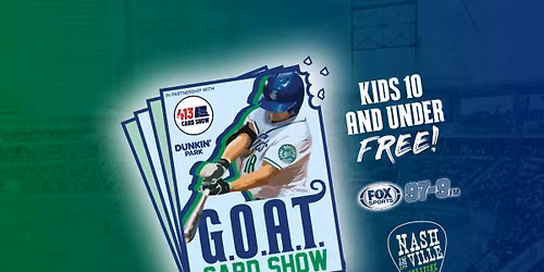 2nd Annual G.O.A.T. Card Show