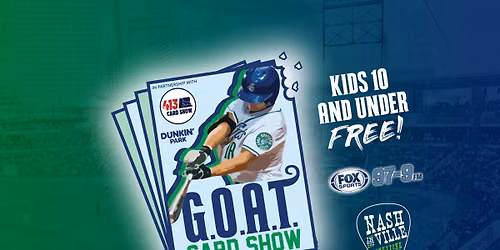 2nd Annual G.O.A.T. Card Show