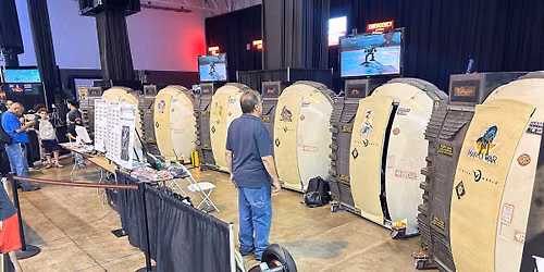 Virtual World Battletech Pods at GenCon 2026
