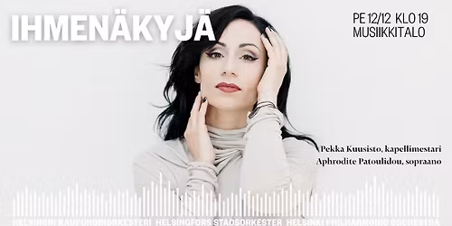 Pekka Kuusisto & Aphrodite Patoulidou: Ihmen\u00e4kyj\u00e4