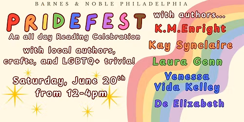 Join us for PrideFest on June 20th from 12-4pm!
