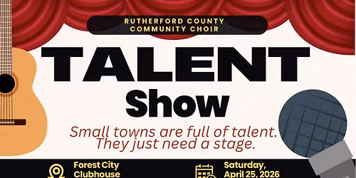 Rutherford County Community Choir Talent Show 