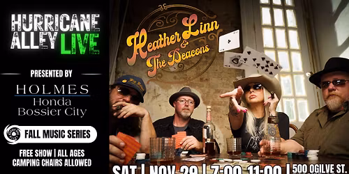 Hurricane Alley LIVE Presents: Heather Linn & The Deacons