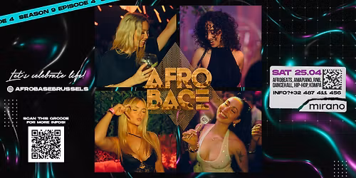 Afrobase \u2022 SAT 25.04 \u2022 MIRANO Brussels!