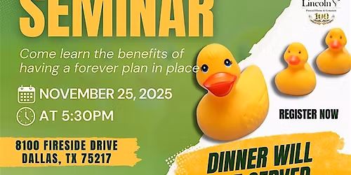 Are Your Ducks In A Row Seminar