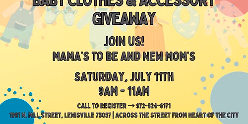 FREE Baby Clothes and Baby Accessory GiveAway!