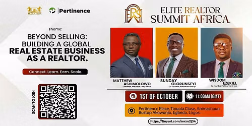 Elite Realtor Summit Africa: Beyond Selling