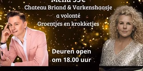Party in t'Hof van Vlaanderen met Belinda Hemelaar en Gino Verano