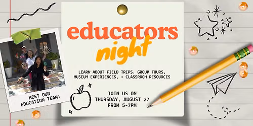 Educators Night \ud83c\udf4e\u2728