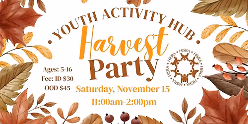 Youth Activity Hub: Harvest Party