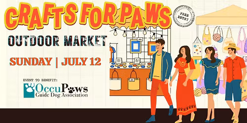 Crafts for Paws Outdoor Market