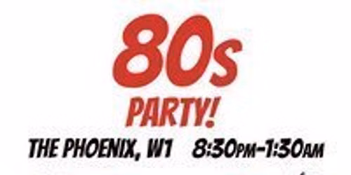 The 80s Party - June 2026 (18+)
