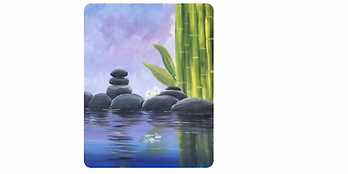 Calgary\u2019s Paint & Sip Experience at Raw Canvas: Level 1 - Easy