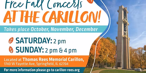 Free Fall Concerts at the Carillon!