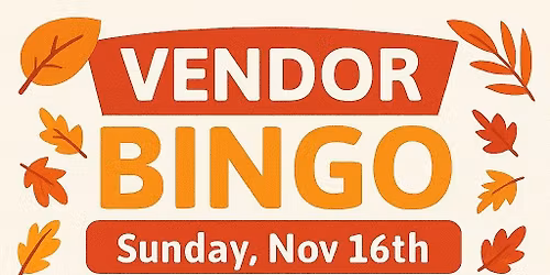 Vendor Bingo
