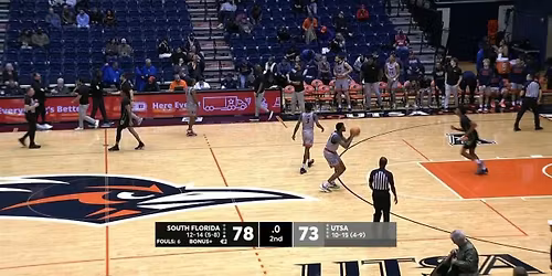 South Florida Bulls at UTSA Roadrunners Womens Basketball